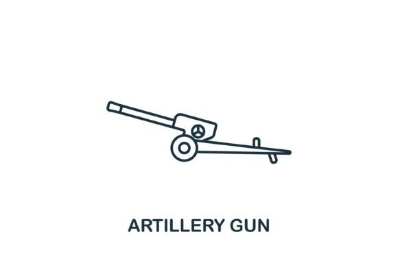 Artillery Gun Icon: A Versatile Weapon Symbol for Modern Design