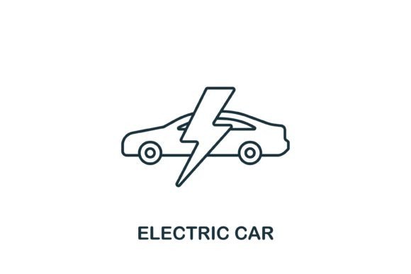 Electric Car Icon: A Versatile Symbol for the Modern Automotive Industry