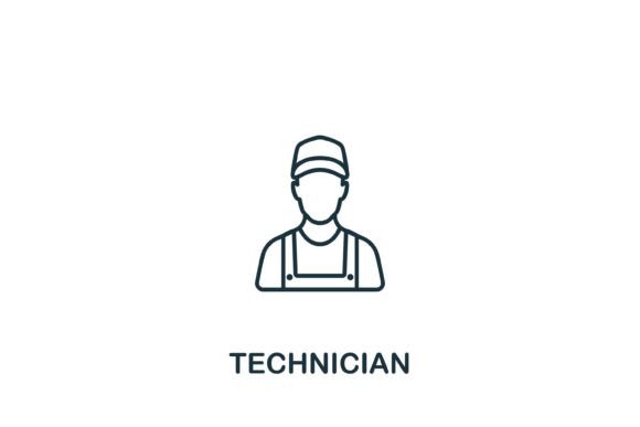 Enhance Your Brand with the Versatile Technician Icon