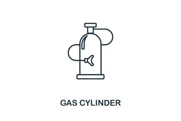 Enhance Your Designs with the Gas Cylinder Icon