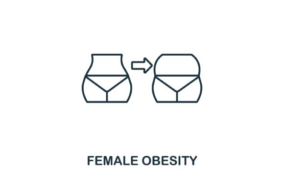 Exploring the Versatile Use of the Female Obesity Icon
