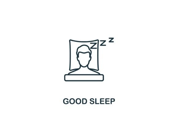 Good Sleep Icon: A Versatile Design Element