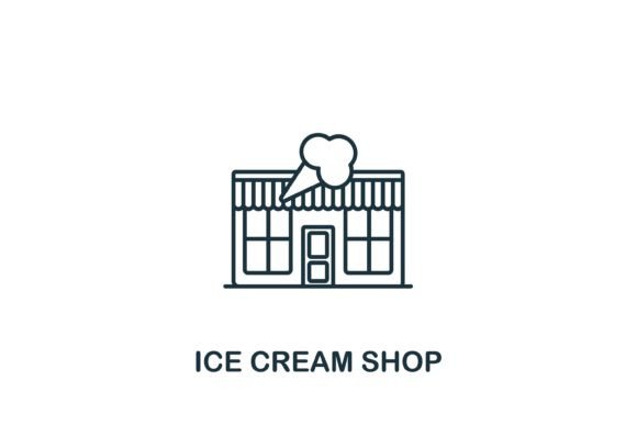 Ice Cream Shop Icon: A Sweet Design Solution