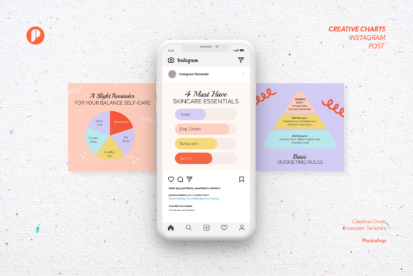 Maximizing Engagement with Sweet Pastel Creative Charts Instagram