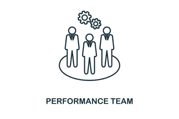 Performance Team Icon: A Versatile Symbol for Corporate Development
