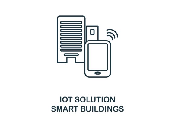 Smart Buildings Icon: A Versatile Design Element