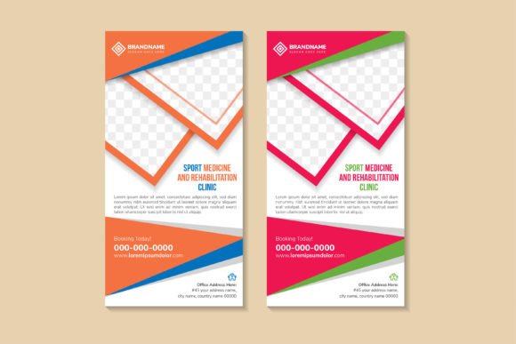 Sport Medicine and Rehabilitation: A Versatile Vertical Banner for Your Business