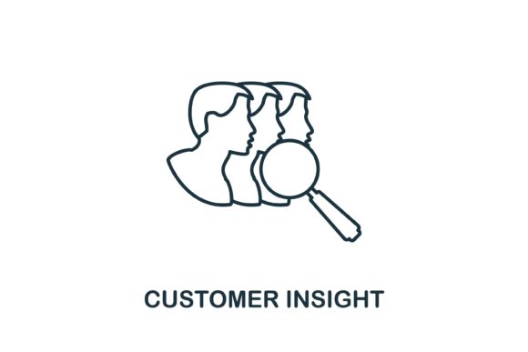 Unlock Insights with Customer Insight Icon