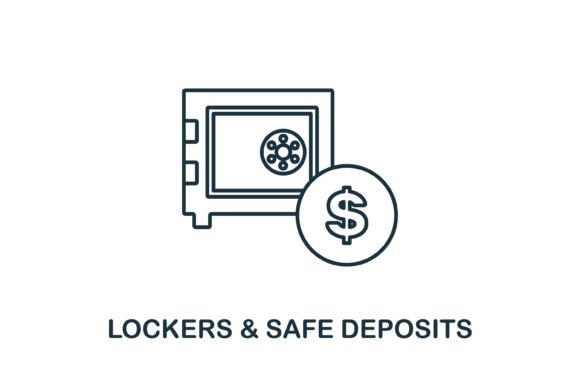 Unlocking Potential with the Lockers Safe Deposits Icon