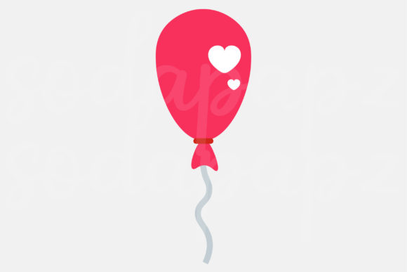 Valentines - Balloon: A Versatile Icon for Creative Projects