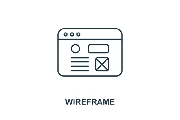Wireframe Icon: A Versatile Design Tool
